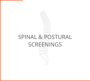 Spinal & Postural Screenings