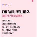 EMERALD PLUS WELLNESS CHECKUP FOR WOMEN